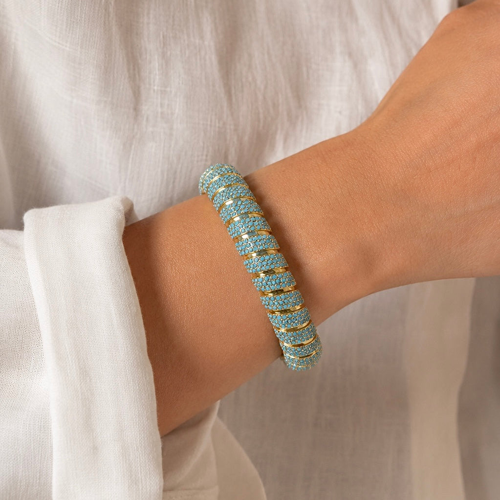 Nova bracelet (2 piece) blue