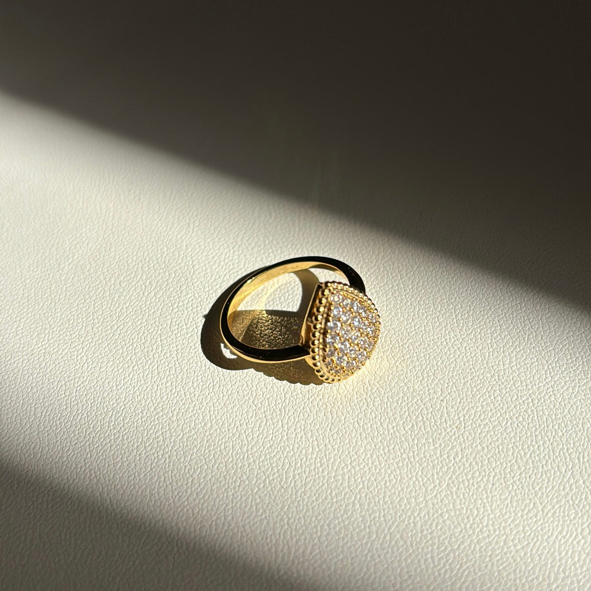 Amber ring