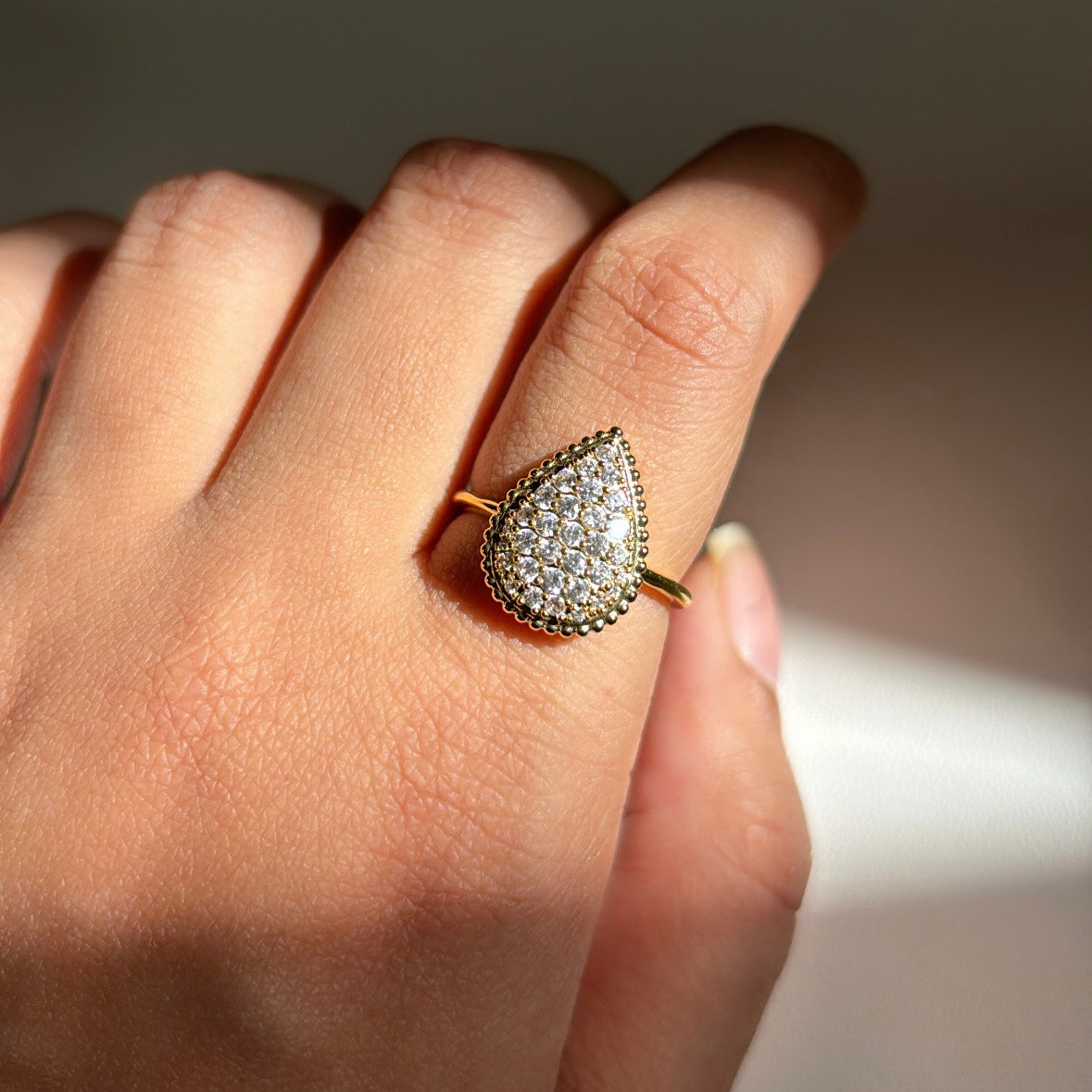 Amber ring