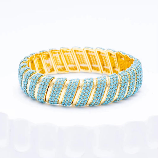 Nova bracelet (2 piece) blue