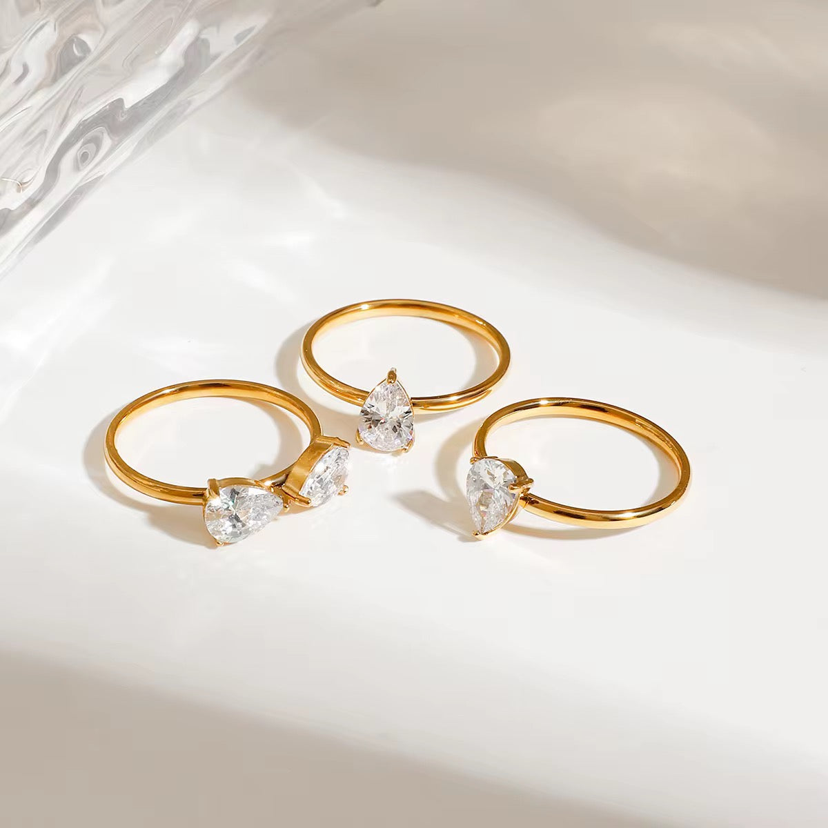 Hailey ring (set of 3)