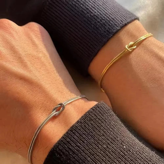 Infinity knot bracelets